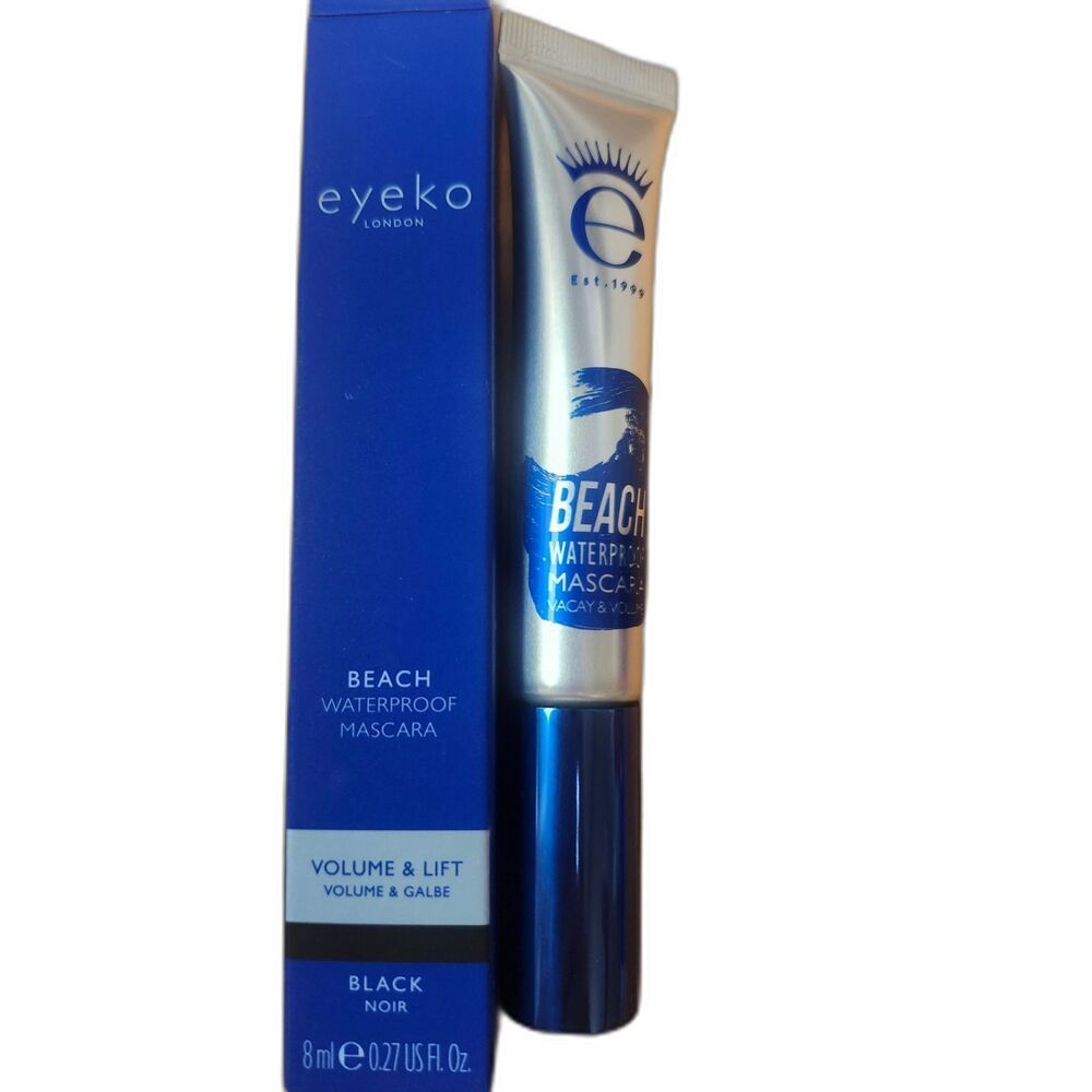 Eyeko Beach Waterproof Mascara - Shade: Black (New in Box)